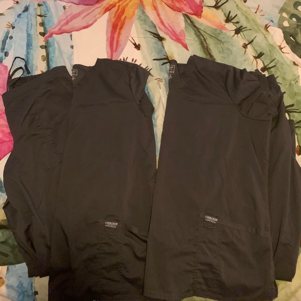 Cherokee Workwear Scrubs (Pewter)